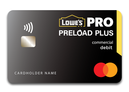 preload credit card